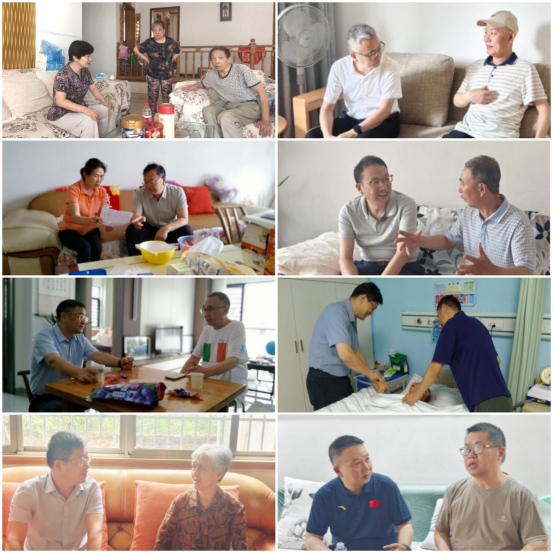 我校开展建党105周年“七一”困难党员走访慰问活动